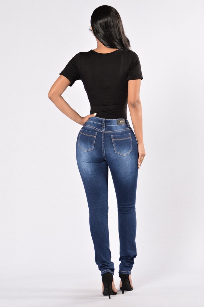 New style denim trousers with ripped jeans