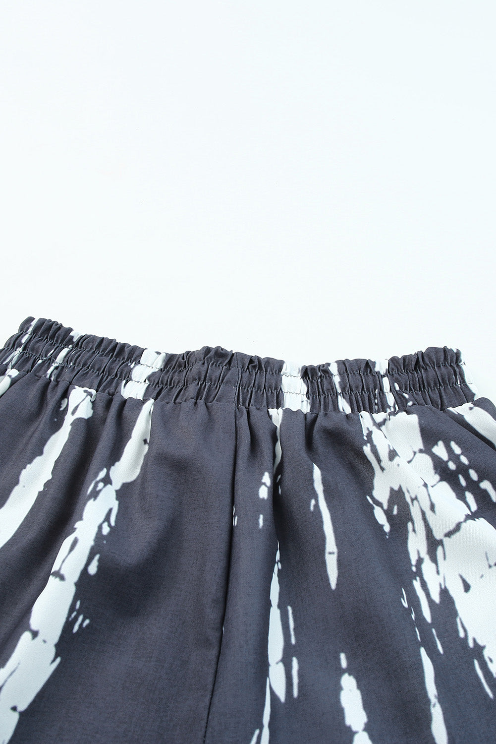 Casual Tie Dye Drawstring Shorts