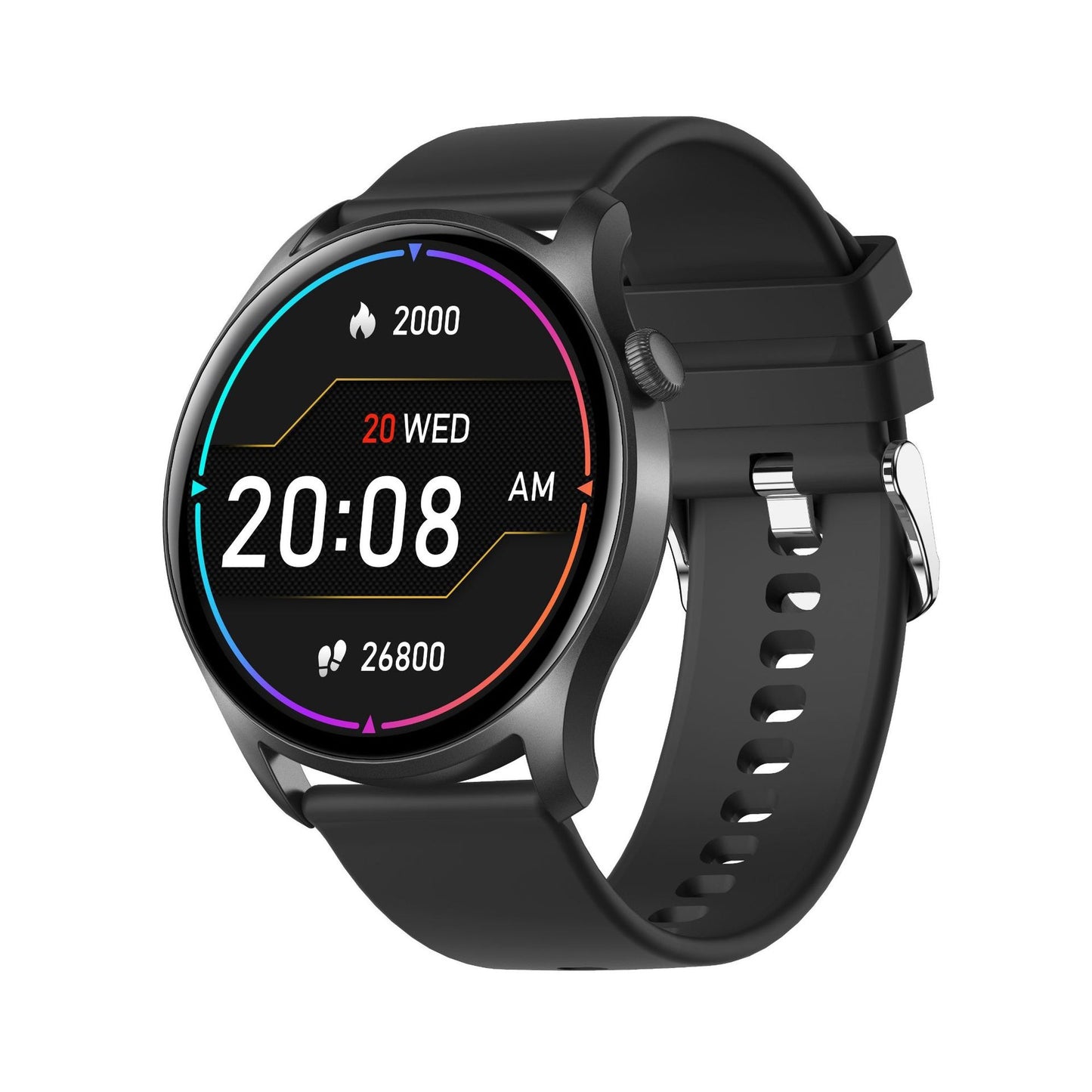 Smart Full Touch Multi-function Heart Rate Blood Pressure Monitoring Information Reminder Sports Bluetooth Watch