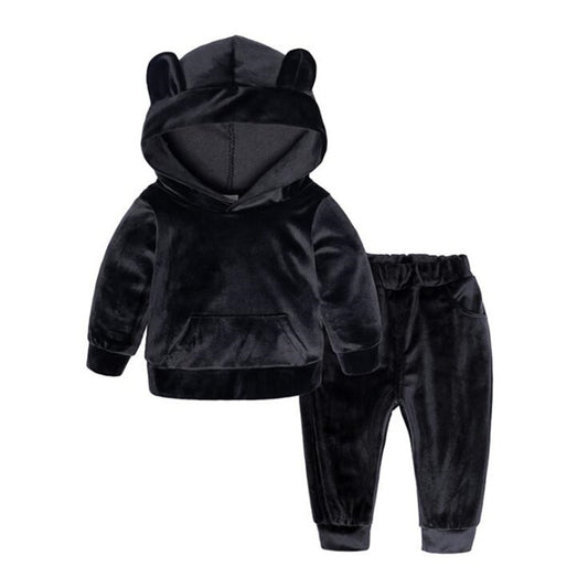 Children Clothing Sets Boys or Girls Outfits Velvet Tracksuit Autumn Boy Clothes