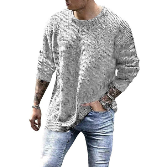 Men's Fashionable Knitted Pullover