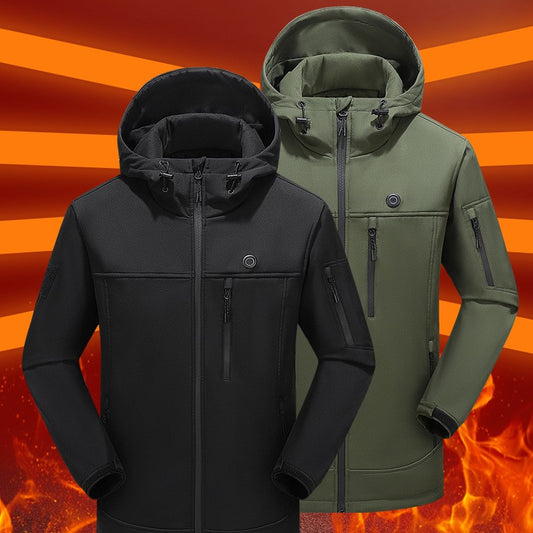Smart Thickened Thermal Heating Jacket