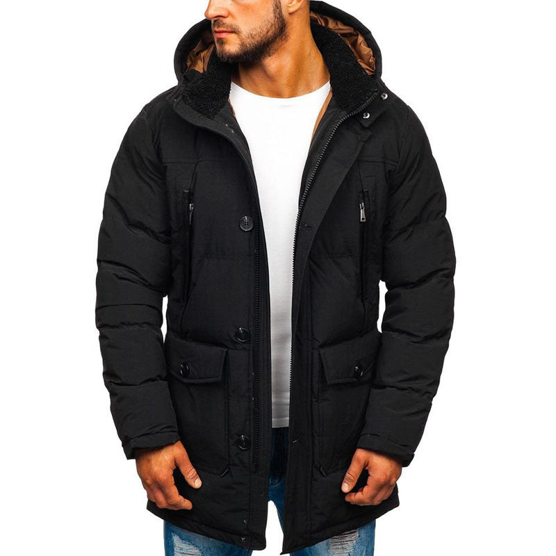 Men's Cotton-padded Casual Down Padded Jacket