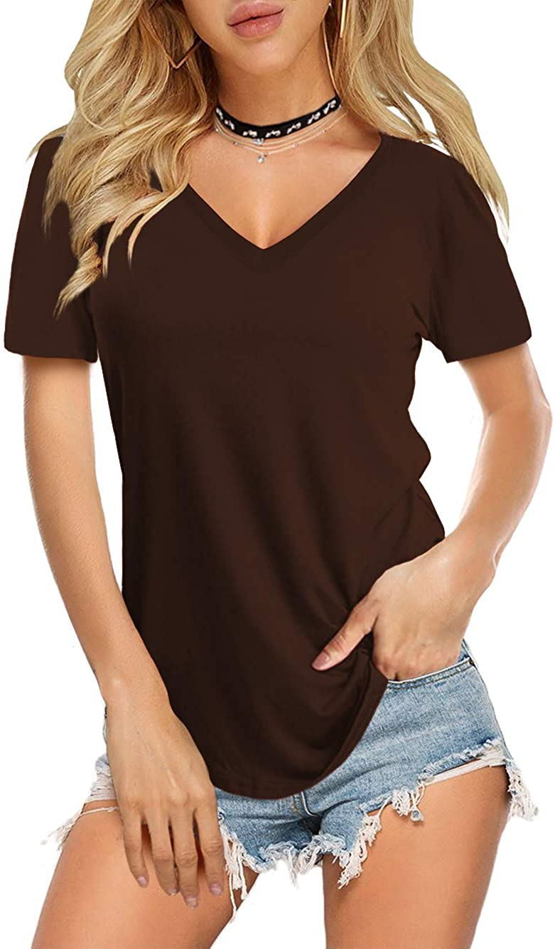 Pure Color Plus Size Casual High-elastic Short-sleeved T-shirt