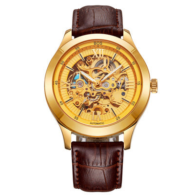 Men's automatic mechanical watch BOS hollowed out
