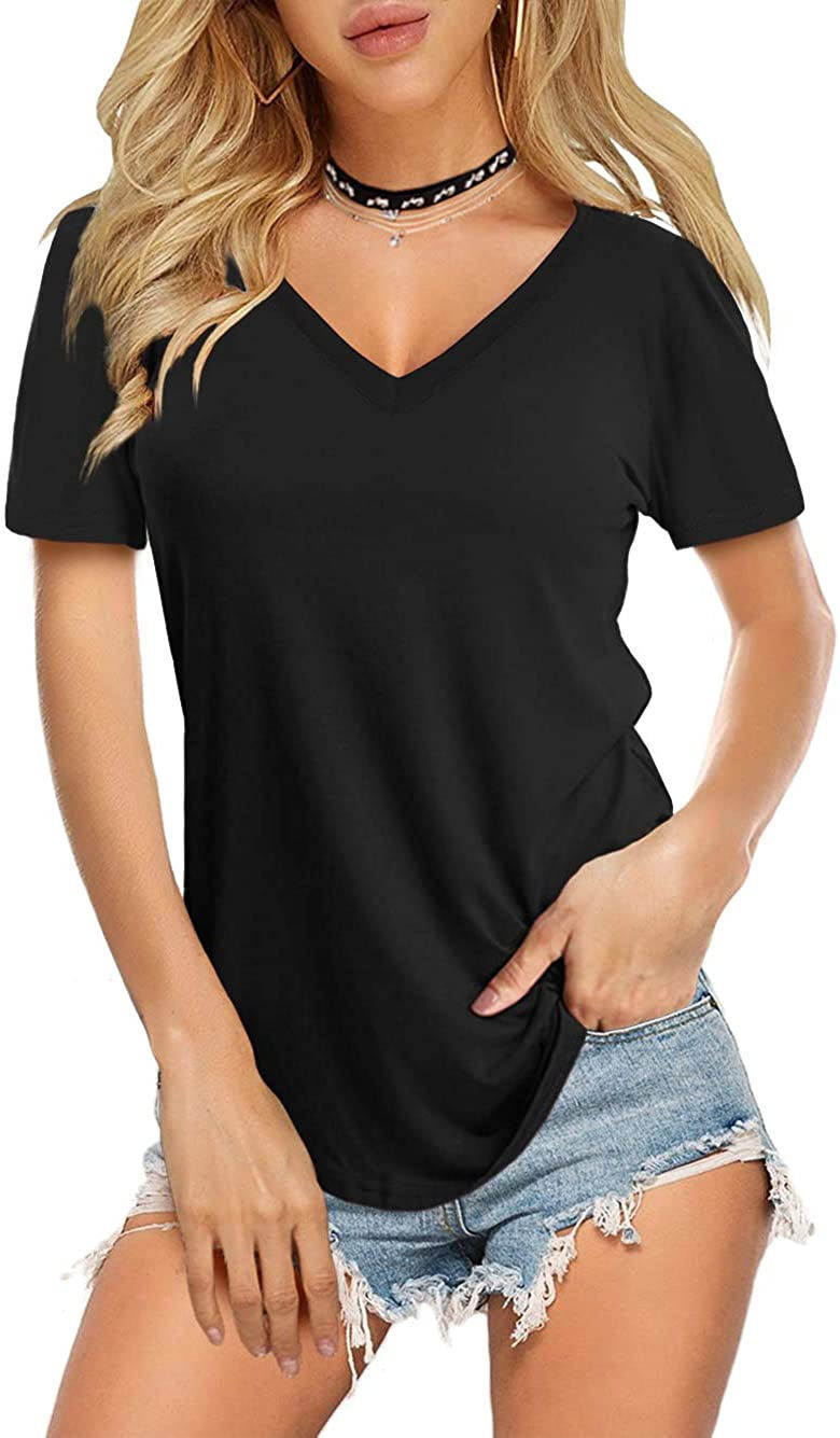 Pure Color Plus Size Casual High-elastic Short-sleeved T-shirt