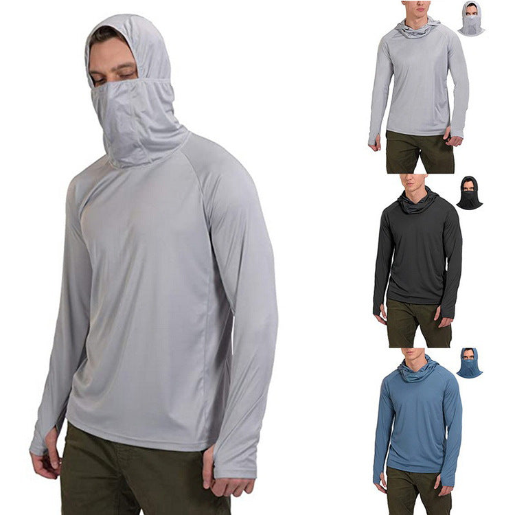 European And American Men's Breathable Light Sun Protection Clothing In Summer