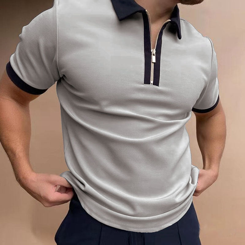 Men's Polo Shirt 2024 Men Solid Polo Shirts Brand Men Short-Sleeved Shirt Summer Shirt Man Clothing