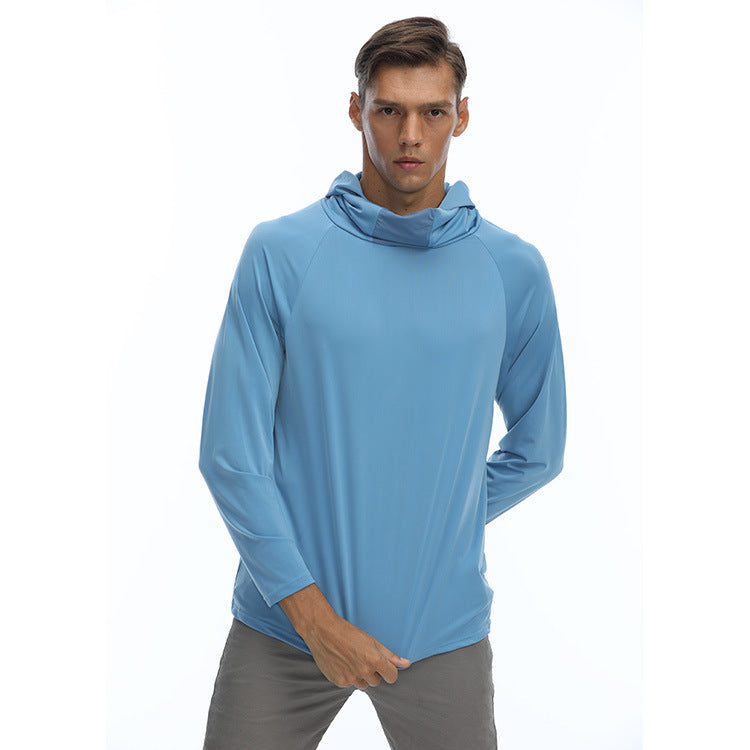 European And American Men's Breathable Light Sun Protection Clothing In Summer