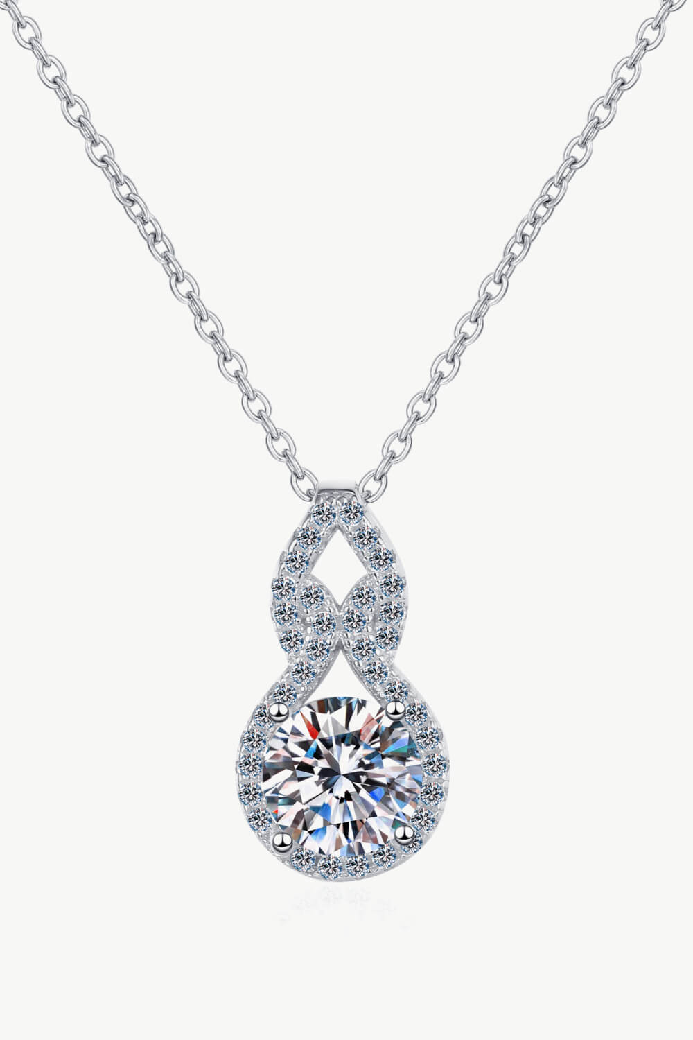 Jewelry 1 Carat Moissanite Pendant Necklace