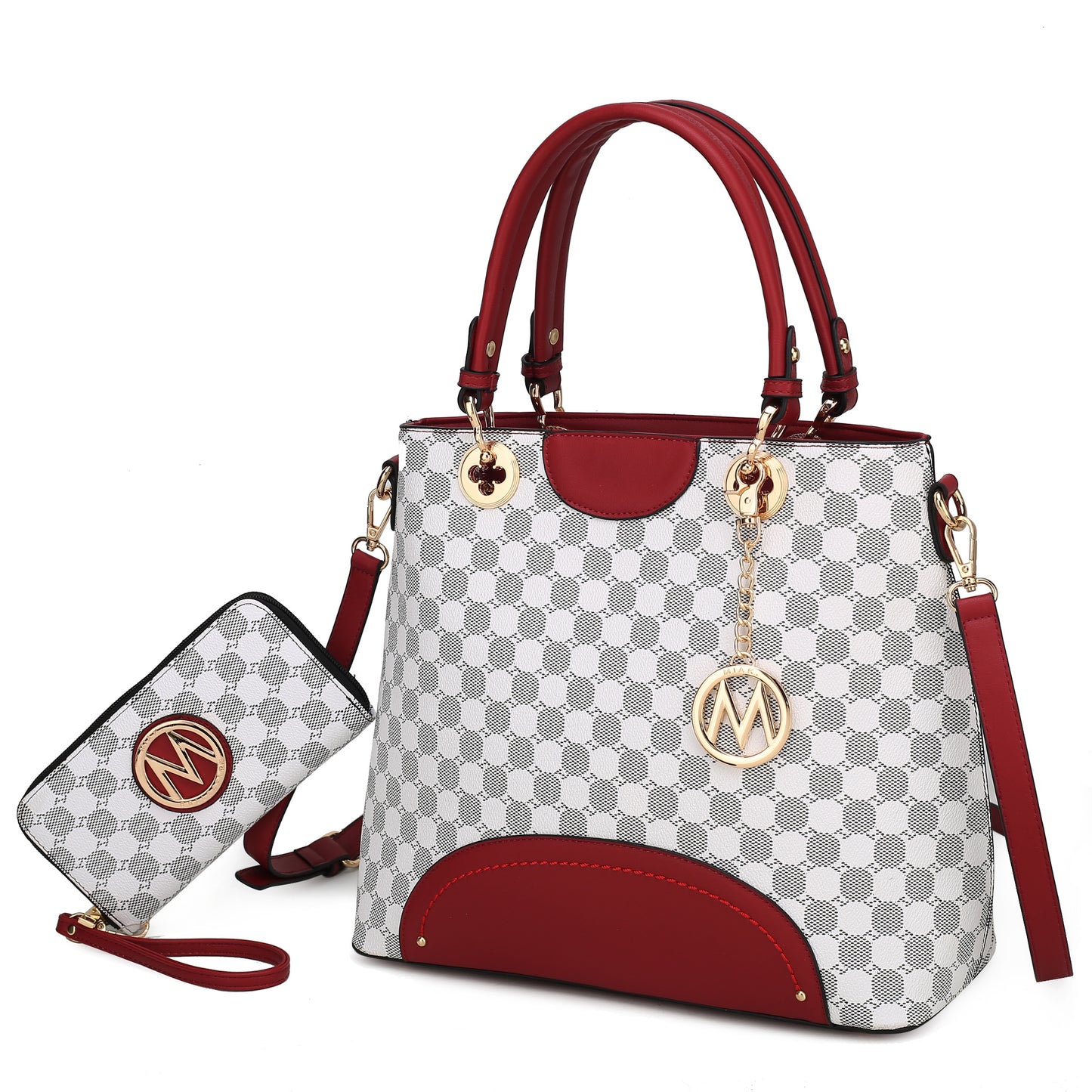 MKF Collection Gabriella Handbag with Wallet by Mia K